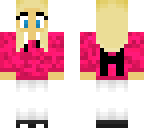 pink hoodie girl