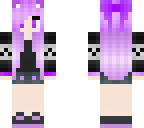 purple fox girl