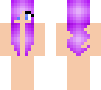 purple hair skin base