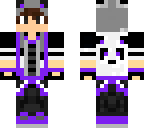 purple panda guy