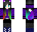 rainbow cat girl gamer