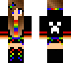 rainbow creeper girl edit