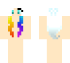 rainbow hair