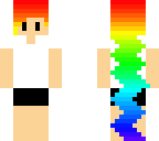 rainbow person