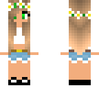 white flower girl
