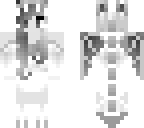 black and white dragon