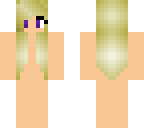 blond with purple eyes