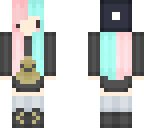 chibi totoro girl