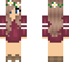 cute fall girl skin