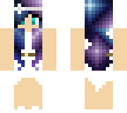 cute galaxy girl