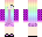cute rainbow girl