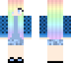 cute rainbow girl