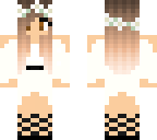 girl with a swimsuit underneath