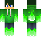 green flame