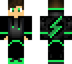 green gamer boy