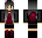 halloween wolf girl with black hair