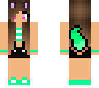 mint wolf girl