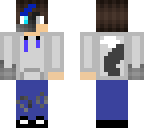 my casual minecraft skin