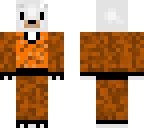 polar bear in halloween suit