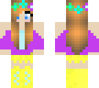 purple summer girl