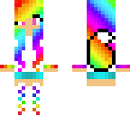 rainbow girl