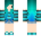 teal sweater girl