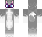 wolf with glasses