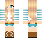 blonde hair blue outfit girl