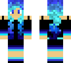 blue girl