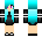 blue hair