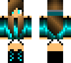 blue music girl