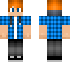 blue plaid