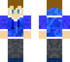blue shirt kid