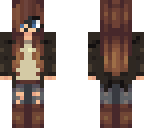 burned face girl