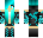 cute ice dragon girl