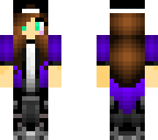 cute purple girl edit