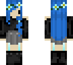 dark blue chibi