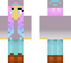edited cotton candy girl