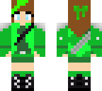 green gladiator skin