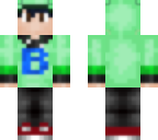 green jacket