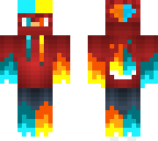 human fire ball knight