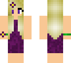 purple dress