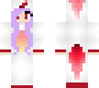 purple haired devil horse