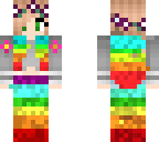 rainbow girl