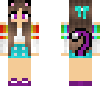 rainbow kitty girl