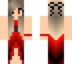red dress