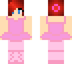 red haired ballerina