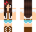 walking dead girl brown hair