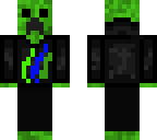 creeper with black ears