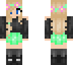 cute mint girl